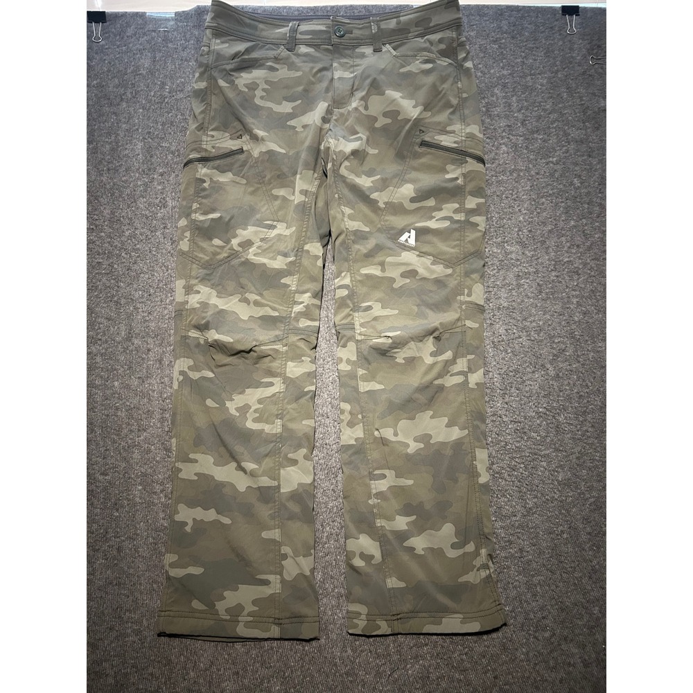 Eddie bauer first ascent pants camouflage fleece lined fit 34X31 (tag 34X32)